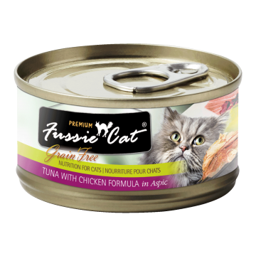 Fussie Cat Black Label Tuna and Chicken 80g Fussie Cat Black Label Tuna and Chicken 80g